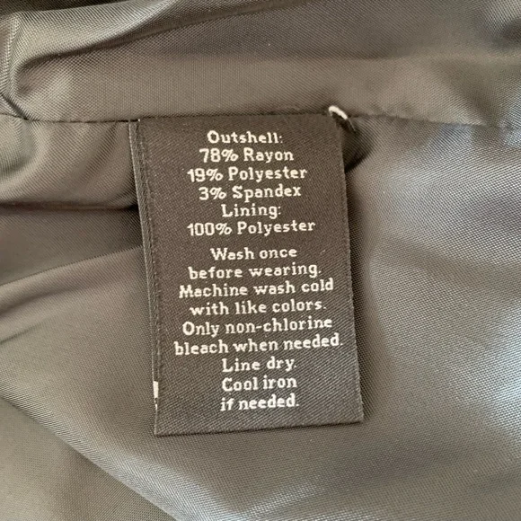 Rock & Republic Black Satin Tuxedo Blazer - Picture 7 of 7